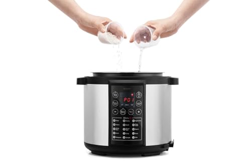 Kogan 6L 1000W 15-in-1 Multi Cooker (Silver)