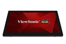 ViewSonic TD2760 27 Inch 1080p 10-Point Multi Touch Screen Monitor with Advanced Ergonomics RS232 HDMI and DisplayPort,Black, 26.0 x 17.5 x 9.4