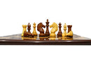 Wooden Chess Set Handcrafted Chessmen and 21" Board - Alban Series Chess Pieces | 4.0" King Golden Rosewood Chess Board 21" inch