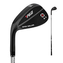 Left Hand Sand Wedge 56 60 Degree Men Women Premium Woman Man Golf Club Pole Lefthand Handed Stainless Steel for Mens Ladies (Black,60 Degree)