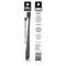 hello charcoal infused manual toothbrush, 1 pack, soft tapered bristles, black, BPA free