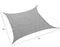 Mountview Sun Shade Sail Cloth Canopy Rectangle Outdoor Awning Cover Grey 5x5M