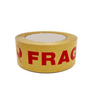 Fragile Kraft Paper Brown Packing Tape for Packaging [50 metres x 48mm] 110 Micron Thickness