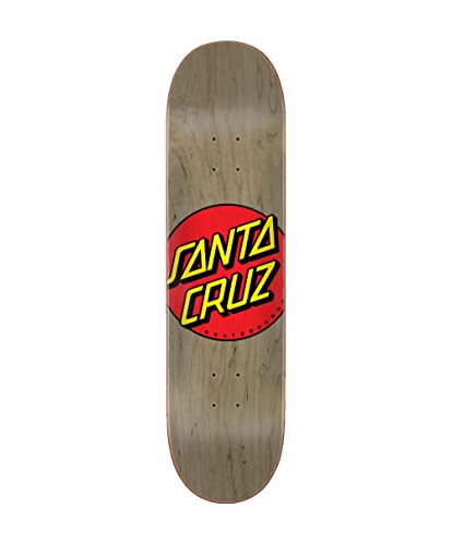 Santa Cruz Classic Dot Skateboard Deck, 8.25 x 31.83 Inch