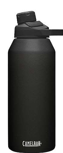 CamelBak Chute Mag 40 oz Vacuum Insulated Stainless Steel Water Bottle, Black