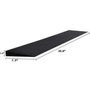 Cashoner 1.2 Inch Rise Solid Rubber Ramp 7.9 Inch Wide Non-Skid Wheelchair Ramp 1500 lbs Weight Capacity for Bathroom Doorways Steps Stairs Mobility Scooters for Home