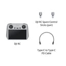 DJI RC - Remote Controller for DJI Mini 3 Pro/DJI Mavic 3/DJI Mavic 3 Cine, Lightweight Body, FHD Screen, 4hr Battery, Precision Control Sticks, O3+ Transmission