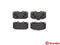 Brembo P56025 Front Disc Brake Pad - Set of 4