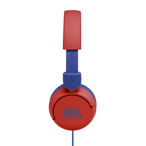JBL Junior 310 Kids Wired ON Ear Headphones RED and Blue