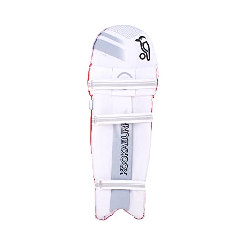 KOOKABURRA Unisex Youth 6.1 T/20 Batting red Cricket Pads, Red, Youths EU