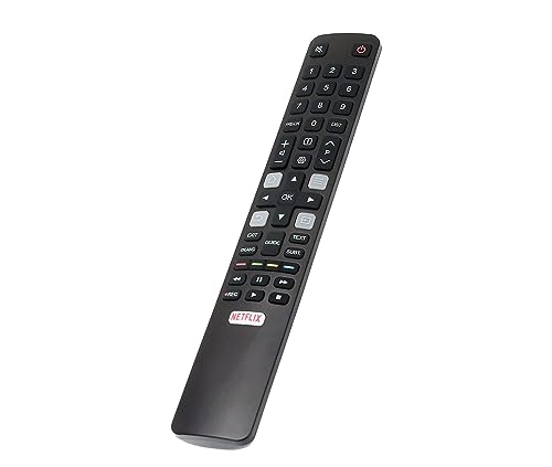 Universal Remote Control for TCL, FFALCON, IFFALCON - Direct for All TCL Remote Control LED 4K UHD HDR Smart Android TVs, with Shortcut Button for Netflix, RC802N