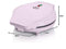 Bestron Mini Cookie Maker Animal Waffle Maker for Mini Waffle Biscuits with Baking Basket & Non-Stick Coating, 700 Watt, Pink