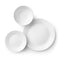 Corelle Dinnerware Set, Winter Frost White (18-Piece Set)