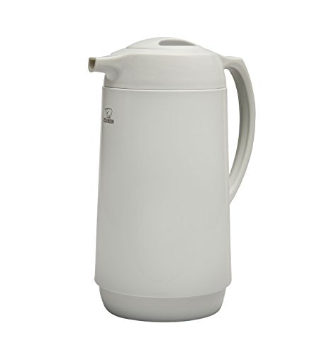 ZOJIRUSHI Thermal Serve Carafe, 1.0 Litre, White, Made in Japan (AHGB-10DWB)