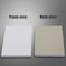 100 Sheets Plain Notepad - 4 x 6" White Blank Memo pad, Scratch Pad for Restaurant Server, Concession Stand, School and Office Supplies 4" x 6" White