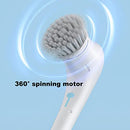 Cordless Electric Cleaning Brush, Cleaning Brush Set for Dishes, Cookware, Pots & Pans, Ovens, BBQ Grills, Sinks and More.