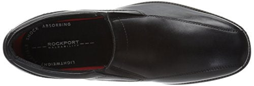 Rockport Men's Charles Road Slip-On Loafer, Black, 6.5 US Wide