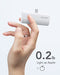 Charmast Mini USB C Power Bank 5000mAh, 20W PD & QC 18W Portable Powerbank, Small USB C Portable Charger, Type C Mini External Battery Pack Compatible with Samsung, Huawei and other USB C Phone（White）
