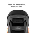 Segway Ninebot Multi-Functional Electric Scooter Seat Saddle for F25 / F30 / F35 / F40 ONLY, Comfortable and Shock Absorbing Seat Saddle w/t Storage Bag