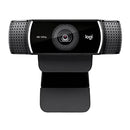 Logitech C922 Pro Stream 1080p Webcam Bundle with Ring Light and USB Hub (3 Items)