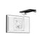 All New, Made for Amazon Under-Cabinet Mount, for Echo Show 15