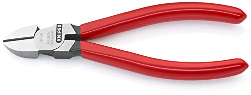 Knipex 70 01 140 EAN Side Cutters Black Atramentised Plastic Coated 140 mm