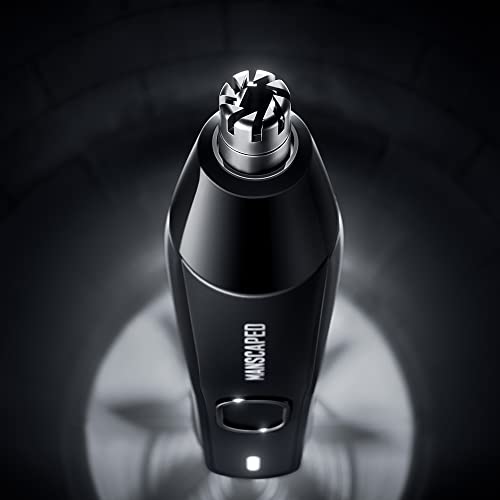 MANSCAPED™ Weed Whacker® 2.0 Electric Nose & Ear Hair Trimmer – 7,000 RPM Precision Tool with Rechargeable Battery, Wet/Dry, Easy to Clean, Improved Stainless Steel Replaceable Blade