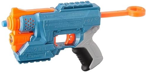Nerf Elite 2.0 - Volt SD-1 Blaster - US Version - 6 Official Nerf Darts - Light Beam Targeting - 2-Dart Storage - 2 Tactical Rails to Customize for Battle - Toys for Kids - Ages 8+