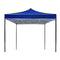 Instahut Gazebo 3x3, Pop Up Camping Tent Marquee Folding Blue Gazebos Garden Outdoor Wedding Party Canopy Patio, Water Resistant and UV Silver Coating