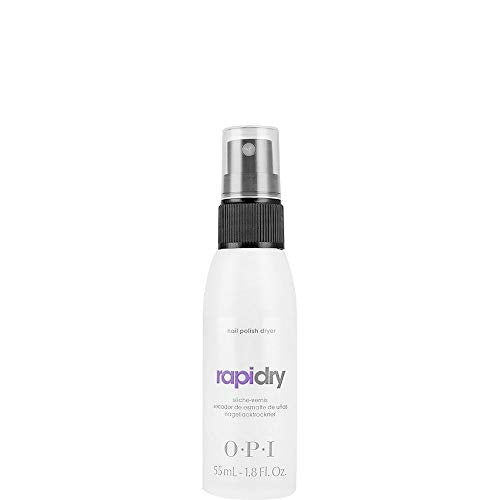 OPI RapiDry Nail Polish Dryer, Fast Drying Top Coat Spray, 55ml