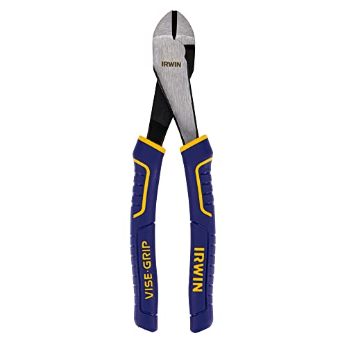 IRWIN VISE-GRIP Diagonal Cutting Pliers, 8", 2078308