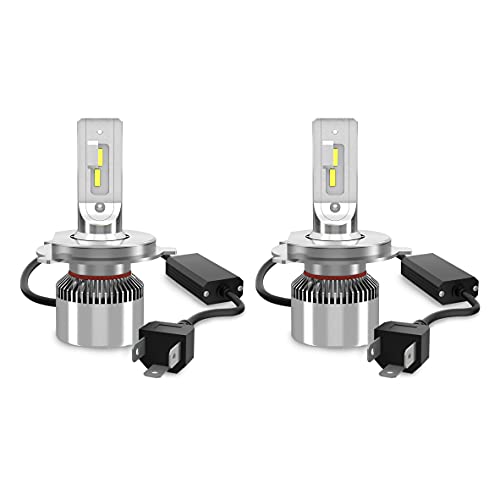 OSRAM LEDriving XTR, ≜H4 LED headlight lamps, cool white LED light, off-road only, 64193DWXTR, folding box (2 lamps)