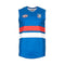 Western Bulldogs Junior Youths Kids AFL Auskick Jumper Guernsey Jersey Shorts Socks Playing Pack with Football Size 6