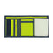 PUMA Kids' Rise Trifold Wallet, Navy/Green, One Size