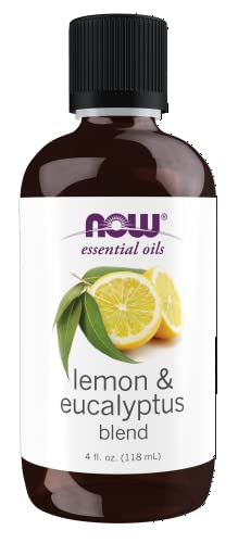 NOW Foods - Essential Oil Blend Lemon & Eucalyptus Blend - 4 oz.