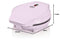 Bestron Bubble Waffle Iron, Waffle Maker for Bubble Waffles for Filling with Ice, Chocolate or Fruit, with Baking Light and Non-Stick Coating, 700 Watt, Colour: Pink