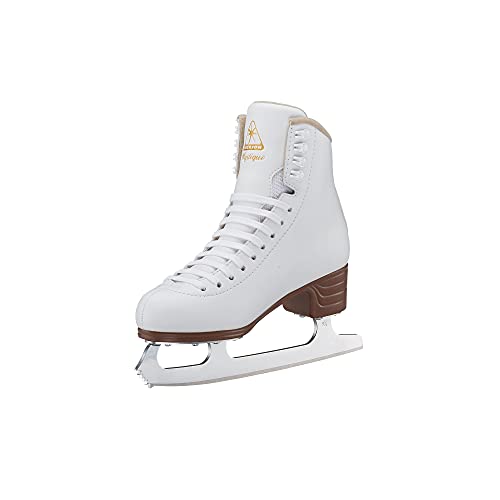 (Toddler 10, White) - Jackson Ultima JS1490 JS1491 JS1494 Mystique Series / Women and Girls Figure Ice Skates