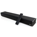 groov-e Bluetooth Sound Bar with 110 Watts of Power and Super Bass | 2.2 Channel Speakers | Remote and Button Control | Bluetooth, Optical, USB & AUX Playback | Black