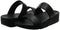 Fitflop Women's LULU Leather Slides Schiebe-Sandalen, All Black, 5 UK, All Black, 5 UK