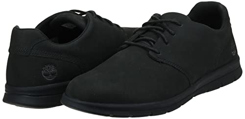 Timberland Men's Graydon Oxford Basic Shoes, Black Nubuck, 9.5 US