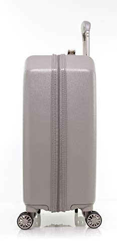 DKNY Luggage 22" Upright with 8 Spinner Wheels, Abs+pc Case, Weekend Bag, Clay, 22" Carry On, Luggage 21" Upright with 8 Spinner Wheels, Abs+pc Case, Weekend Bag