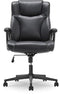 Serta Style Hannah II Office Chair, Bonded Leather, Black