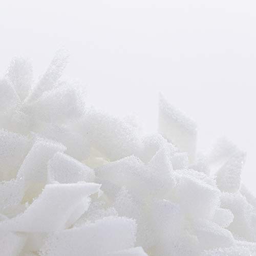 Linenspa Premium Shredded Memory Foam - Premium All White Craft Foam - Replacement Fill for Pillows, Bean Bags, Chairs, Dog Beds, Stuffed Animals, and Crafts, 2.5 Lbs