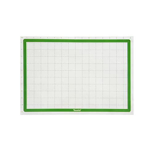 Tovolo TrueBake SIL 1/2 Sheet Pan Mat w/Grid for Baking, Food and Meal Prep, Cooking and More