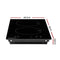 Devanti Induction Cooktop, Ceramic Glass Portable Cookware Cooker Super Powerful Electric Stove Plate Home Kitchen Appliance, with 2 Cooking Zones Touch Control Panel Black