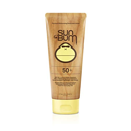 Sun Bum Sun Bum Original SPF 50 Sunscreen Lotion | Vegan and Reef Friendly (Octinoxate & Oxybenzone Free) Broad Spectrum Moisturizing UVA/UVB Sunscreen with Vitamin E | 177ml / 6fl.oz