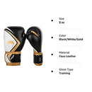 Venum Boxing Gloves Contender 2.0 - Black/White-Gold-8 oz