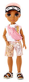 Rainbow High Pacific Coast Finn Rosado- Rose Gold Boy Fashion Doll with Pool Accessories playset, and Surfboard. Great for Kids 6-12 Years Old, (581888)