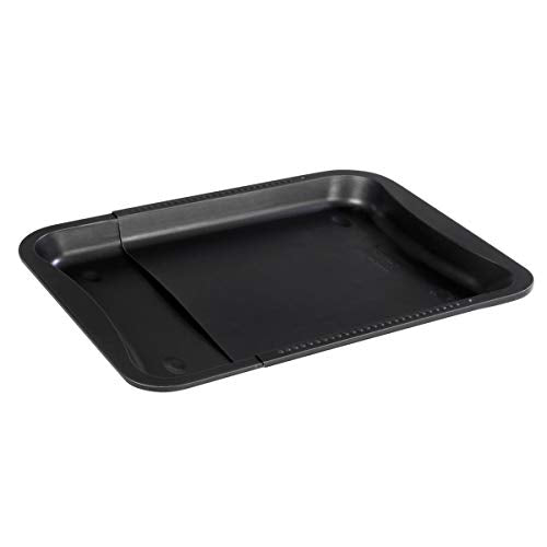 Zenker 6538 Extendable Baking Tray, Black