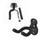 Wanfoou 2 Pack Guitar Wall Mount Hanger Hook,Hook Black Metal Guitar Holder,Musical Instruments Stand for Hanging All Size Guitars,Mandolin, Bass, Banjo